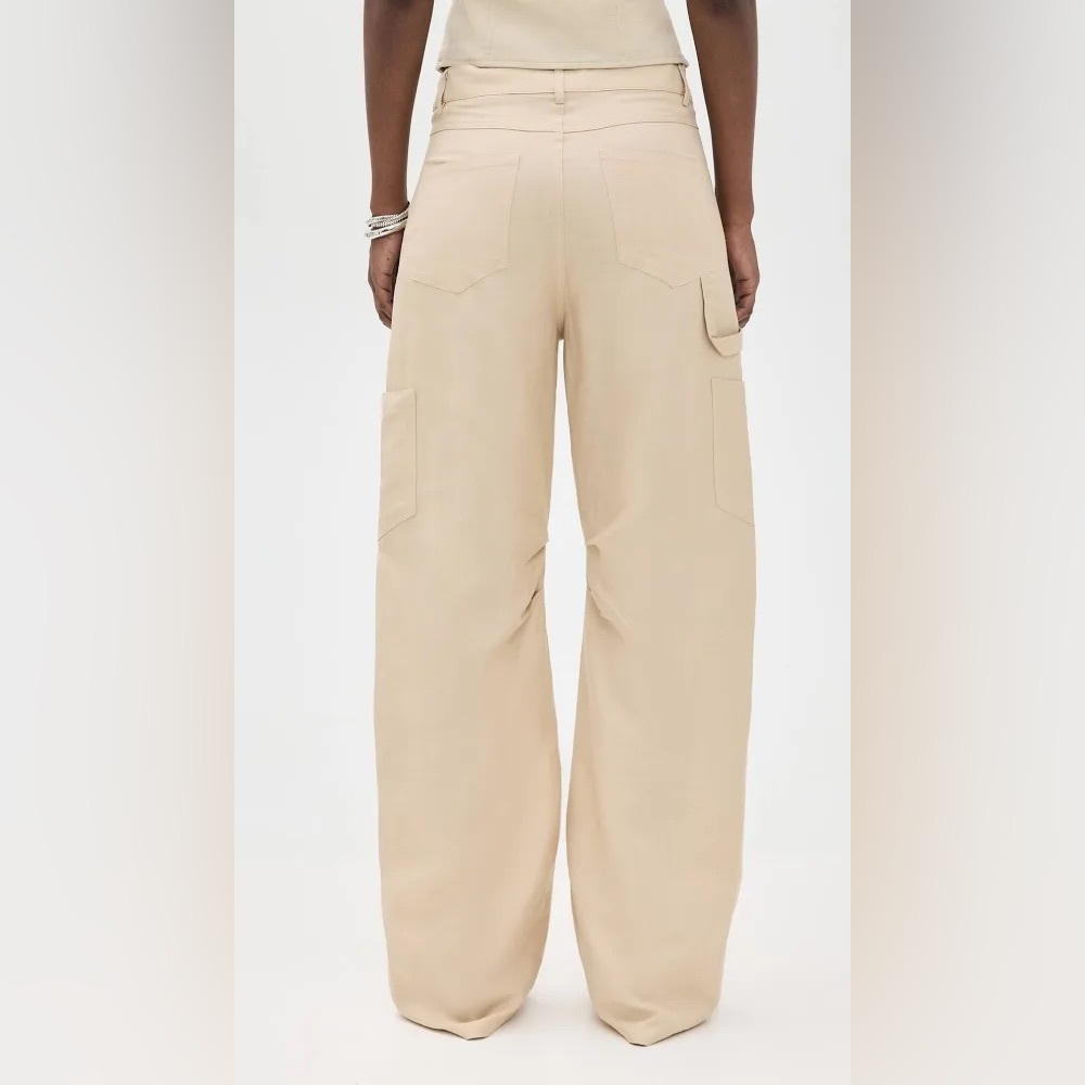 Lioness Beige Wide Leg Pants - Picture 2 of 8
